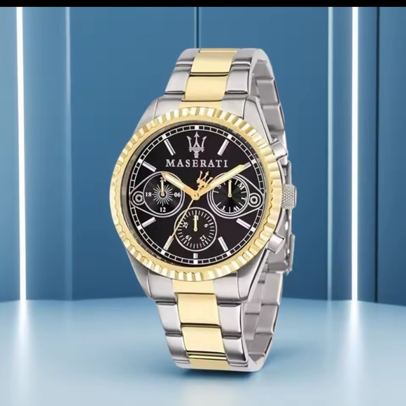Maserati Two-Tone Watch